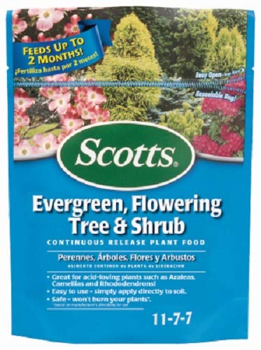 Evergreen Flowering Tree & Shrub Continuous Release Fertilizer 11-7-7 Formula for Optimal Growth
| Professional Quality
